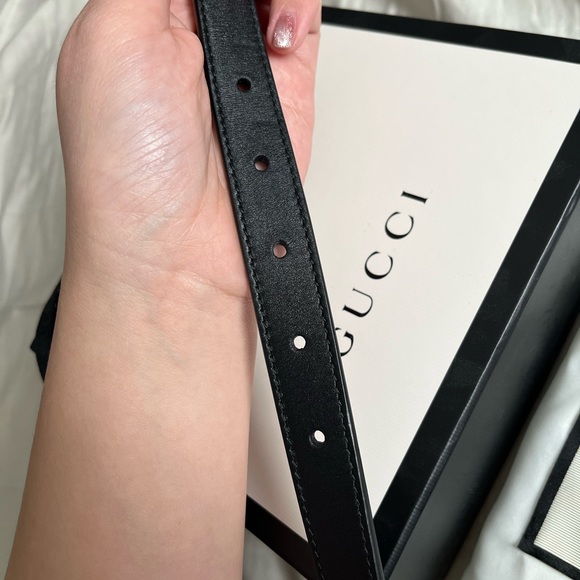 Authentic Gucci Marmont Thin Belt - Picture 4 of 4